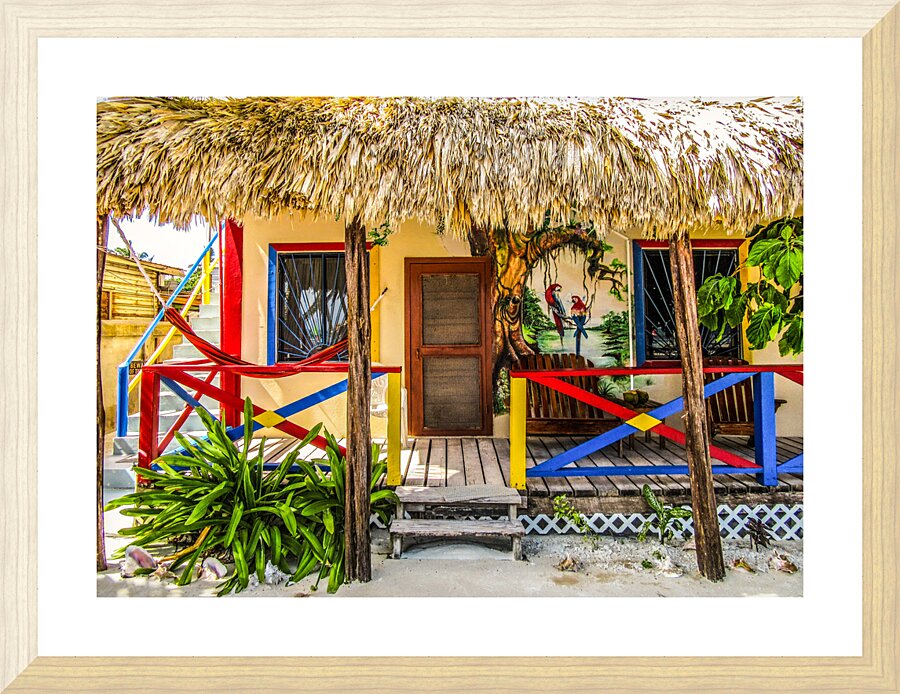 Belize Picture Frame print