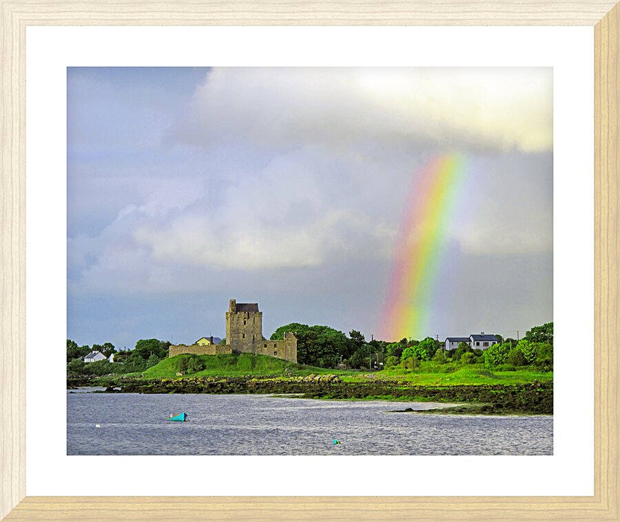 Ireland Rainbow Picture Frame print