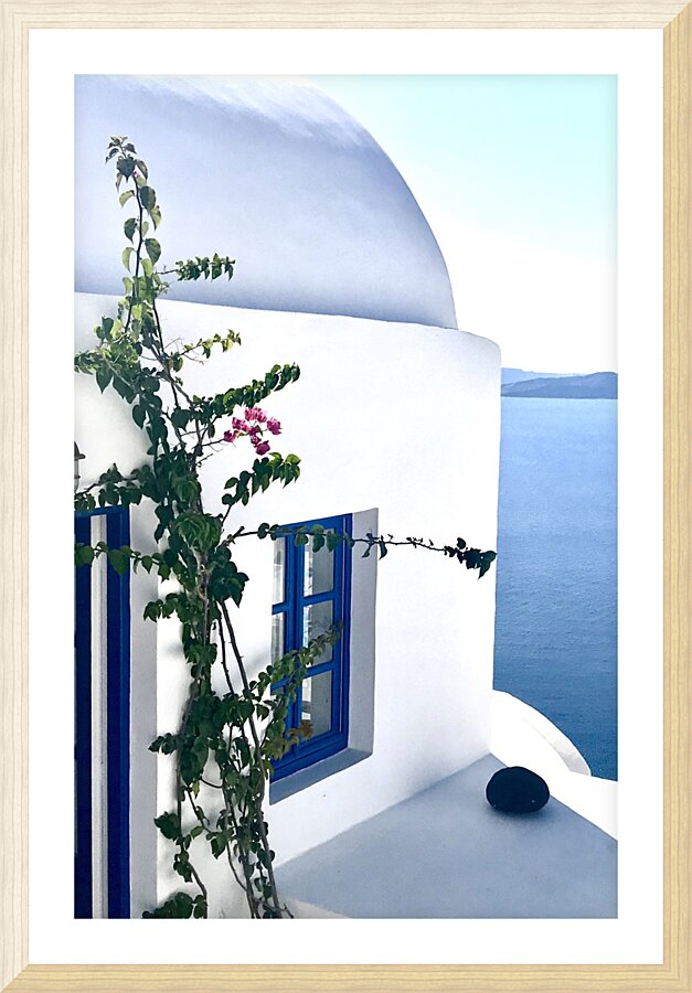 Oia2 Picture Frame print