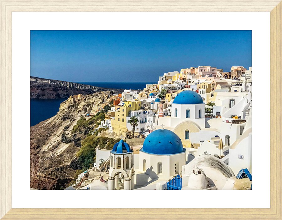 Oia Greece VIII Picture Frame print