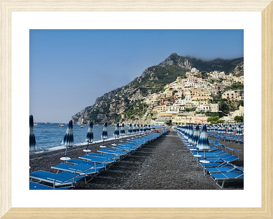 Positano Picture Frame print