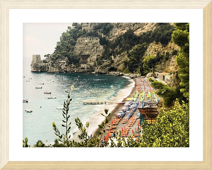 Positano II Picture Frame print
