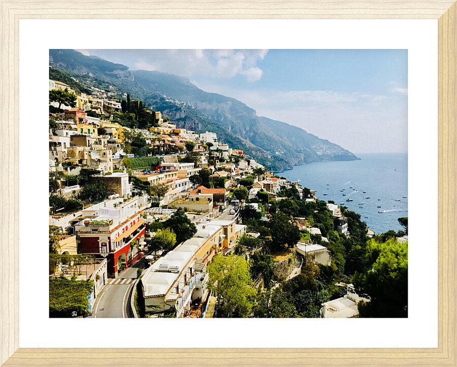 Positano II Picture Frame print