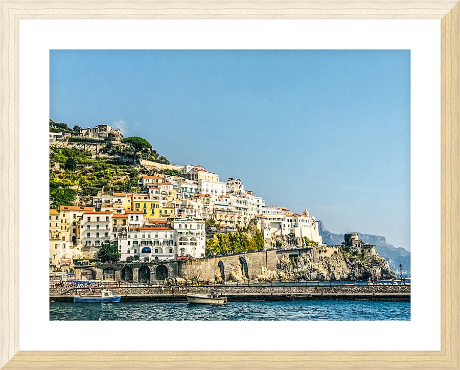 Almafi II Picture Frame print