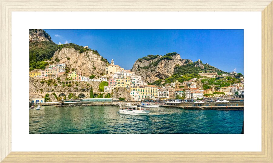Amalfi II Landscape Picture Frame print