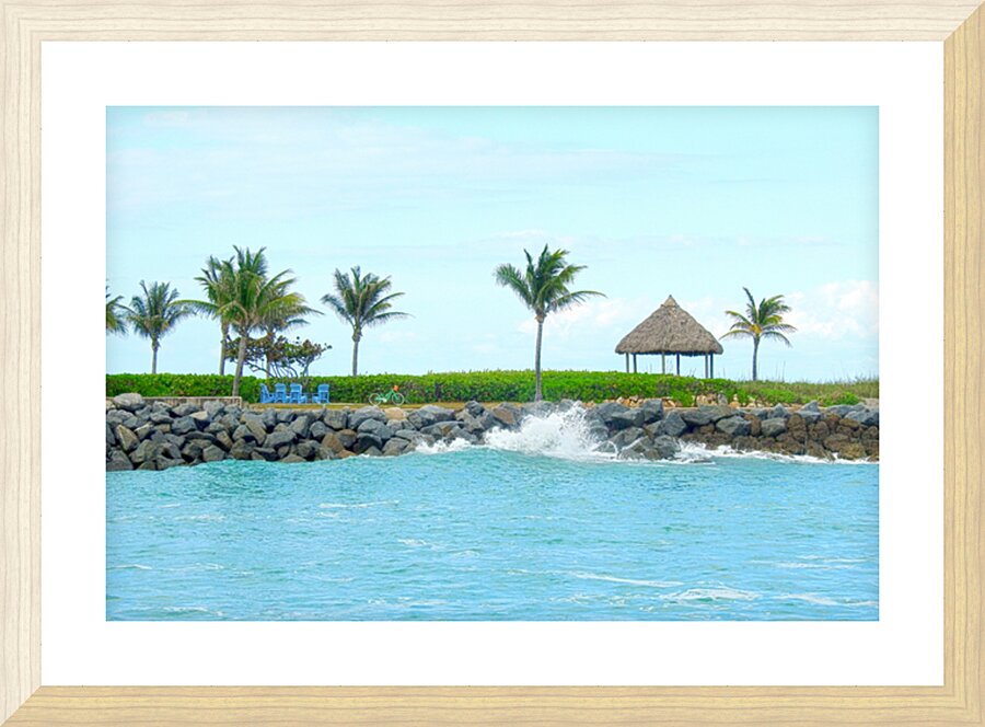 JupiterInletTiki Picture Frame print