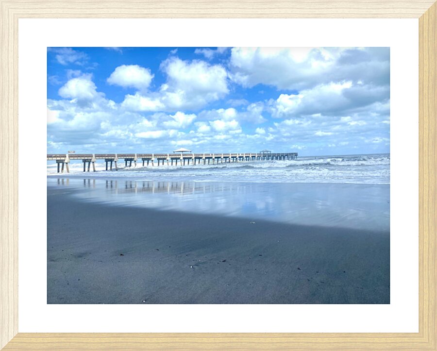 Pier Picture Frame print