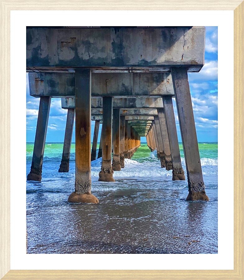 Pier VI Picture Frame print