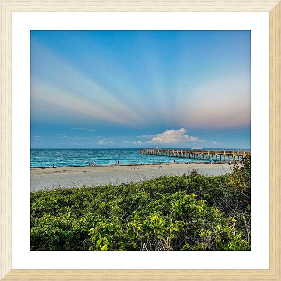 JunoSunset II Picture Frame print
