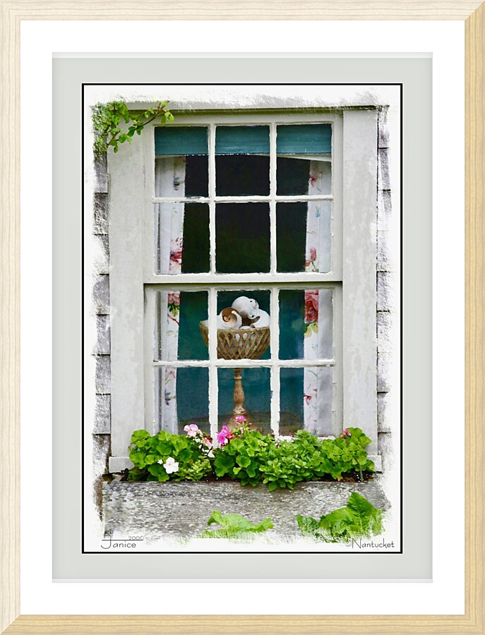 Sconset  Picture Frame print