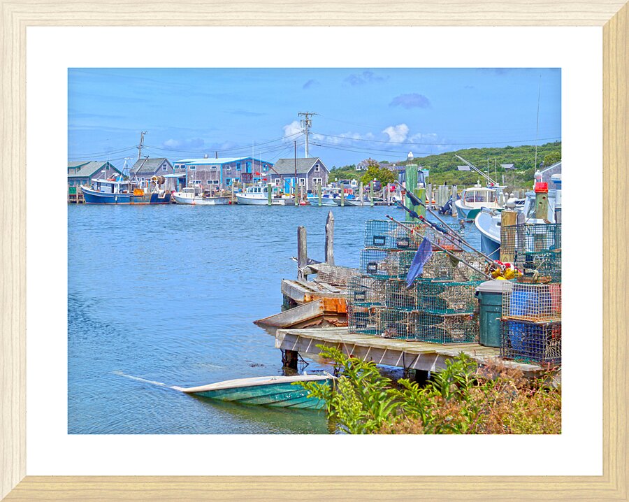 Menemsha Harbor Picture Frame print