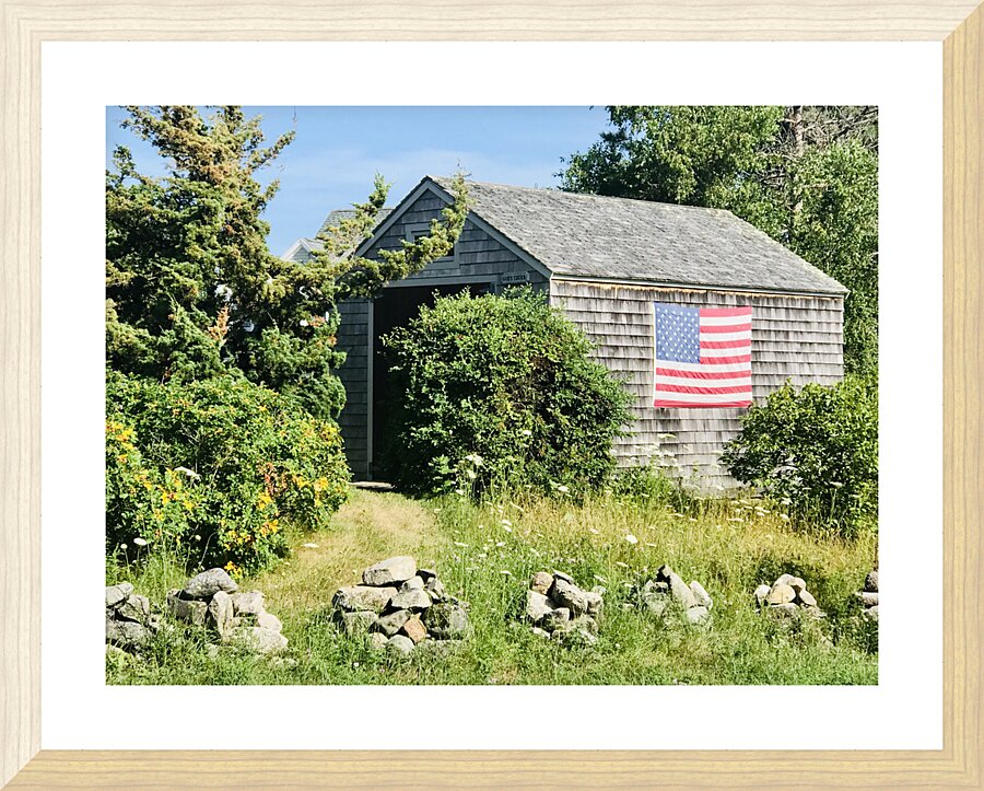 Barn in Maine Picture Frame print