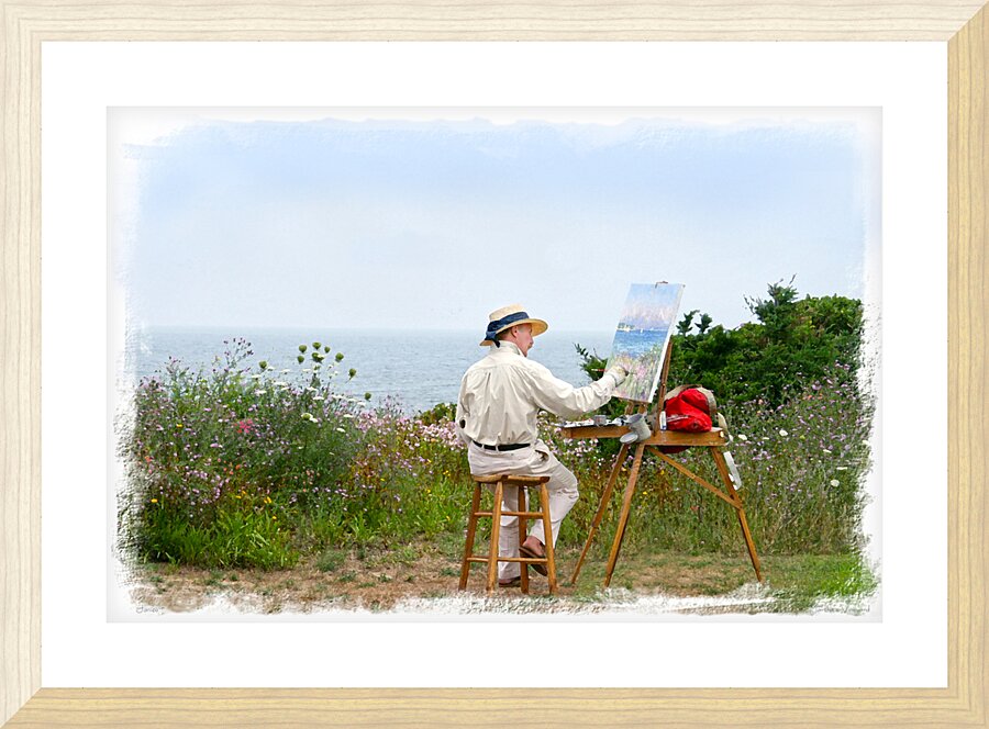 Painter MV Picture Frame print