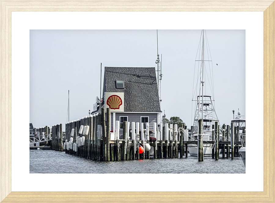 ShellGas Picture Frame print
