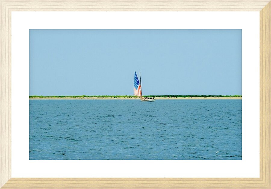 Edgartown Harbor Picture Frame print