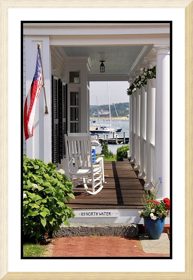 119 N.Water St Picture Frame print