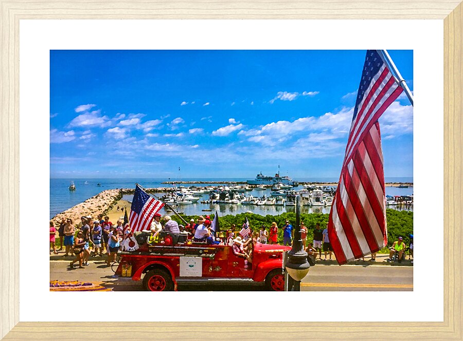 BI Parade DB Picture Frame print