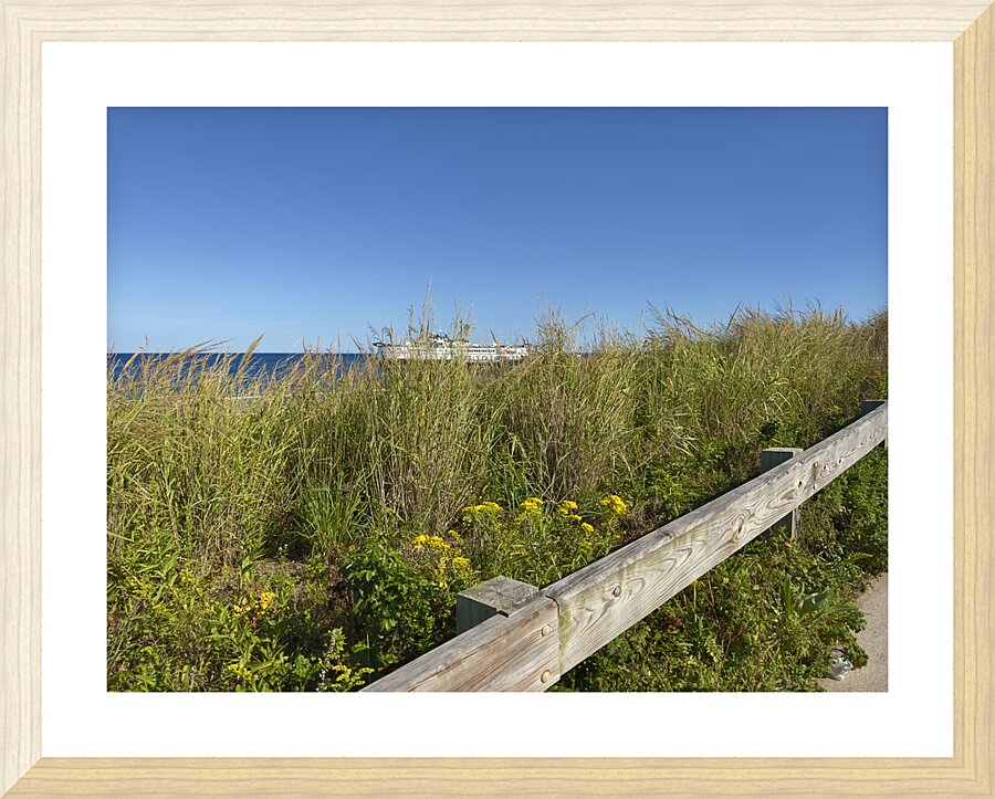 Marthas Vineyard Ferry Picture Frame print