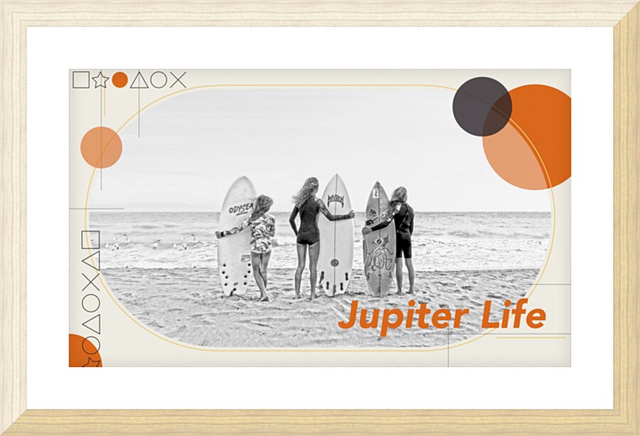 Jupiter Life Picture Frame print