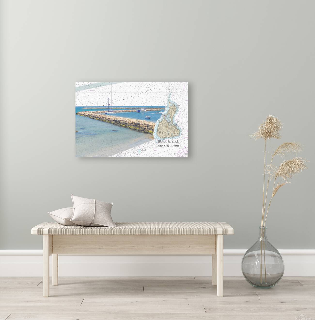 Block Island Jetty Reproduction