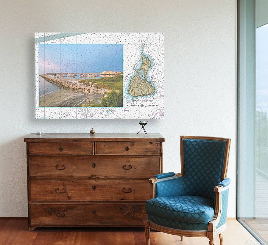 Block Island Harbor Reproduction