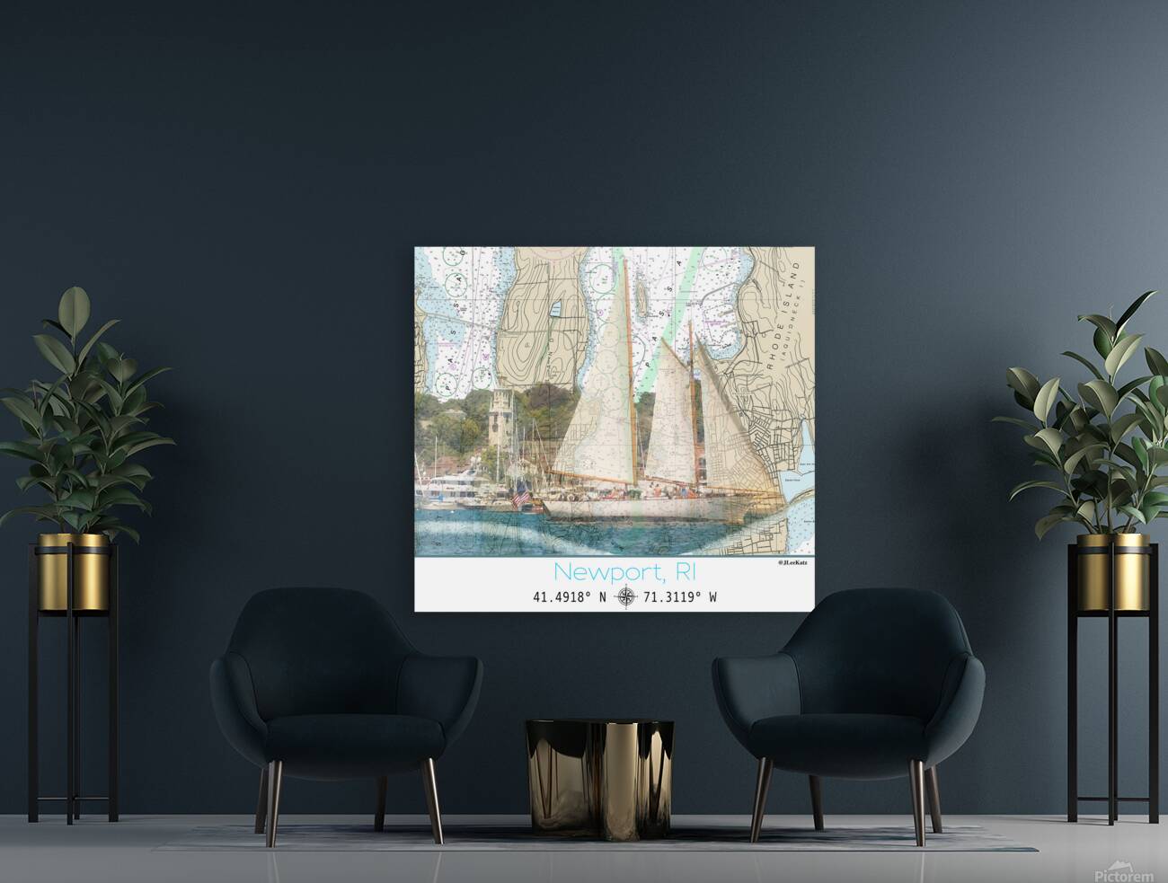 Newport Harbor Reproduction