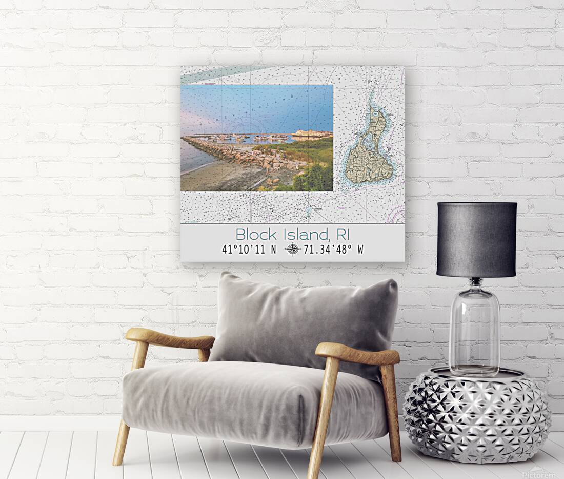 Block Island Harbor Reproduction