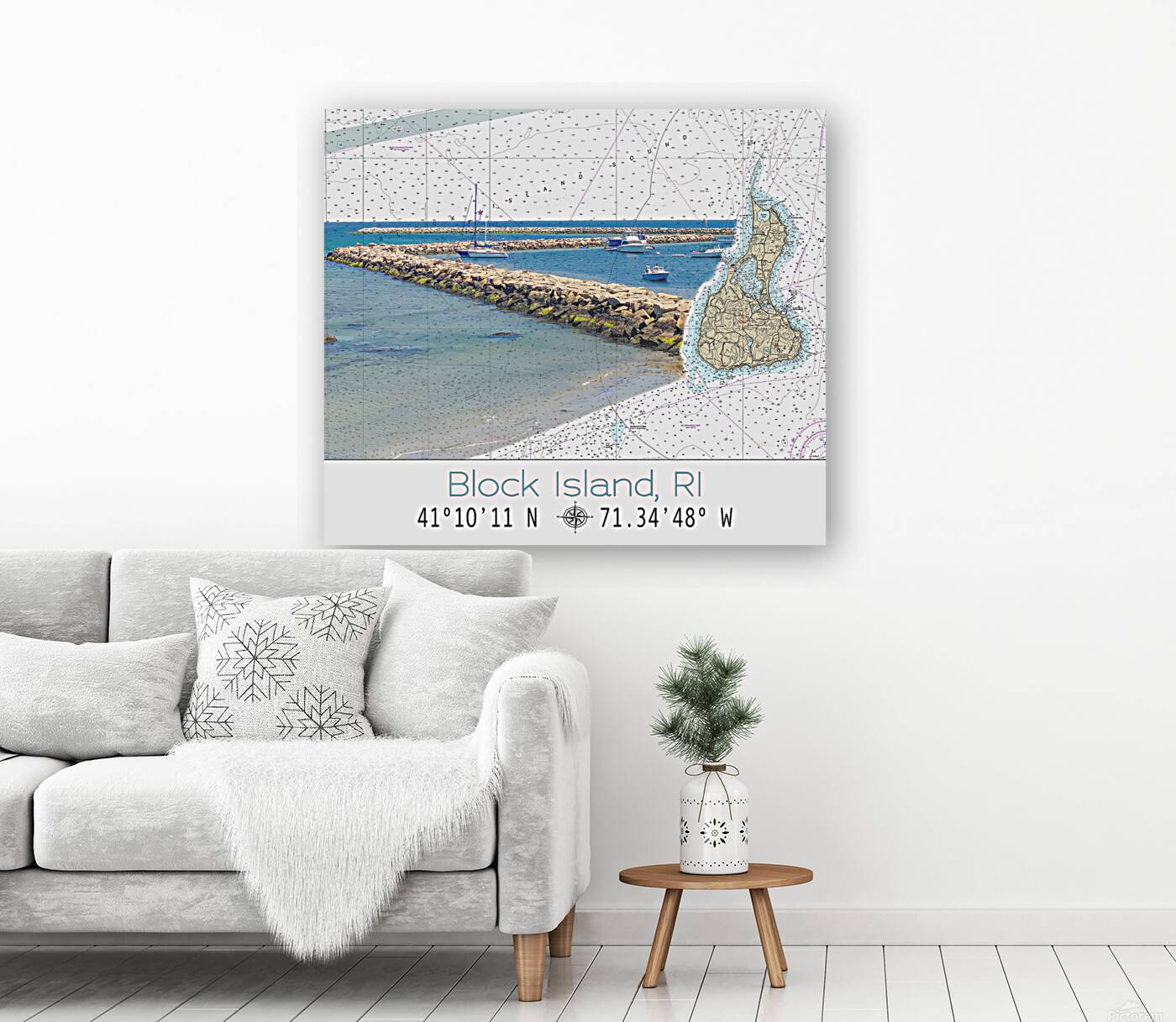Block Island Jetty Reproduction