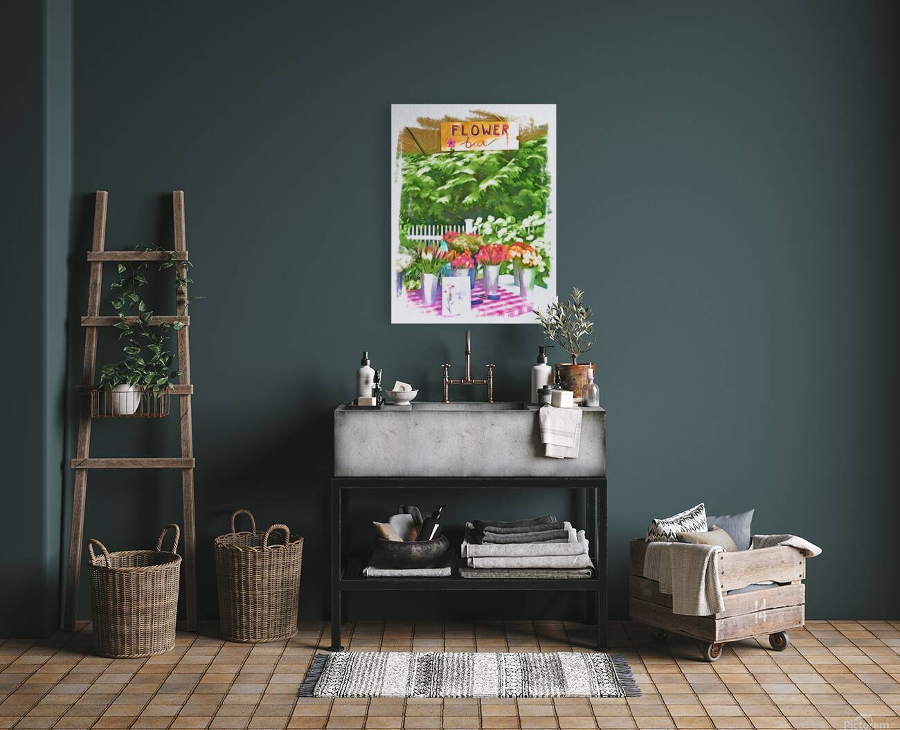 Flower Bar 1 Reproduction