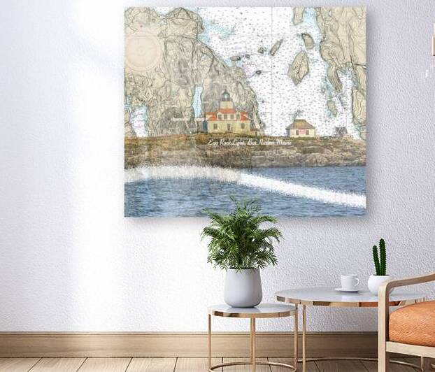 Egg Rock Bar Harbor Jute by JANIce