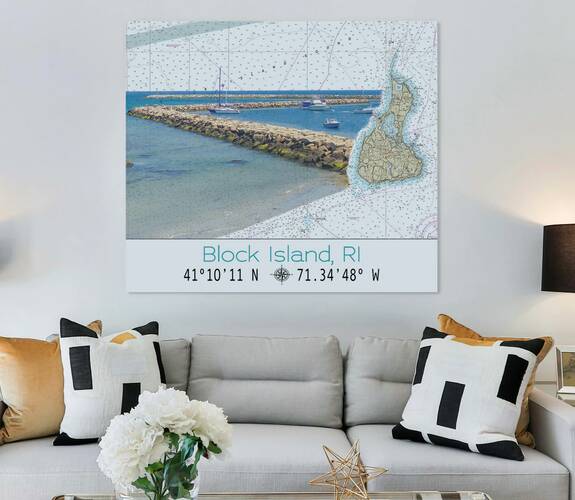 Block Island Jetty Reproduction