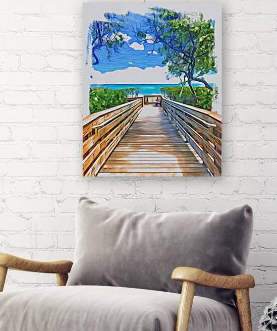 Beach Access 45 Reproduction