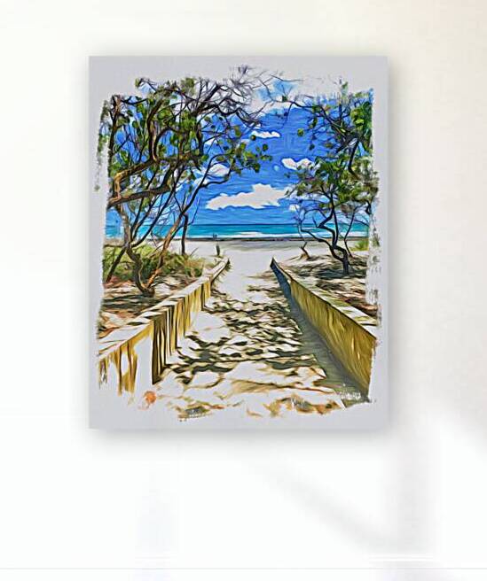Beach Access 63 Reproduction