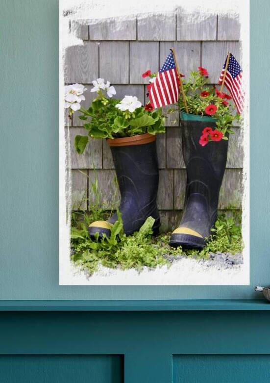 Patriotic Boots by JANIce