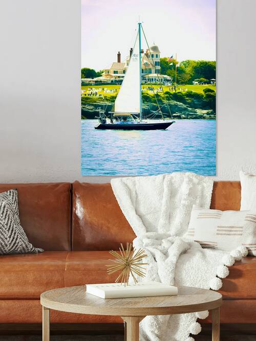 Coastal Sailboat by JANIce