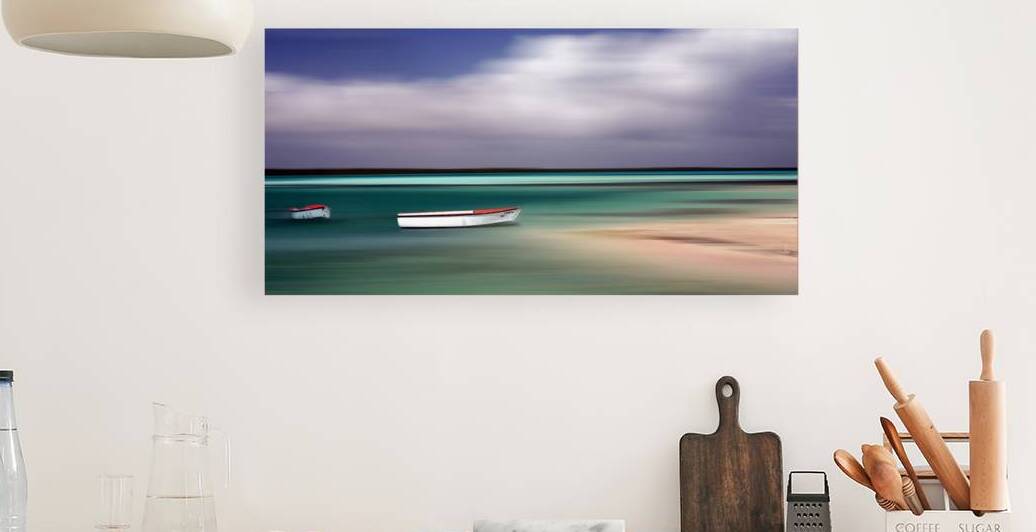Bonaire Row Boat by JANIce