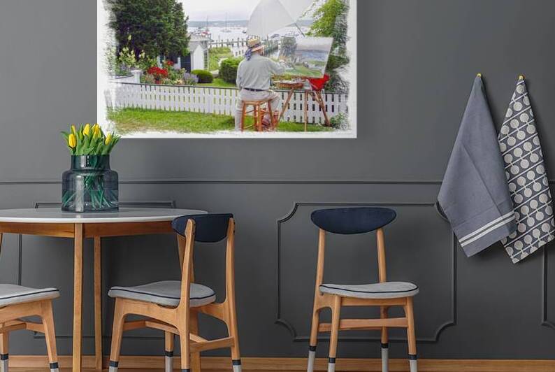 Painter Edgartown MA by JANIce