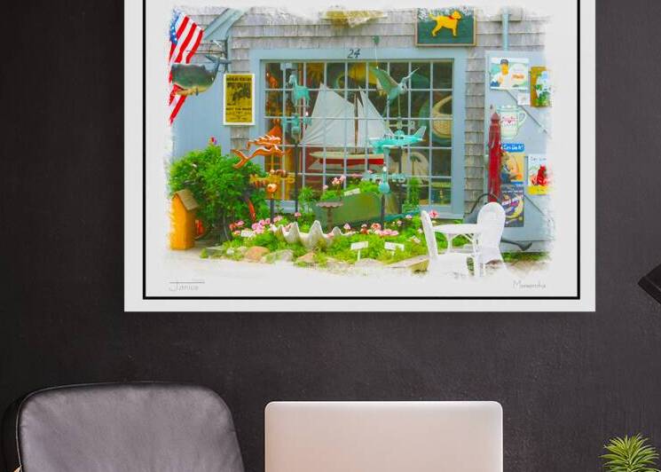 Menemsha Store Front by JANIce