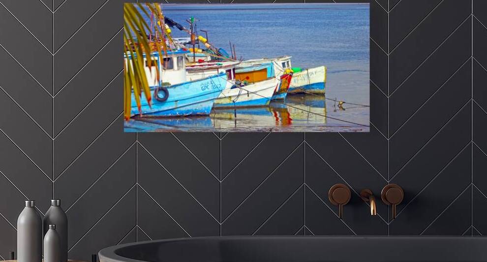 Costa Rica Fishing Boats by JANIce