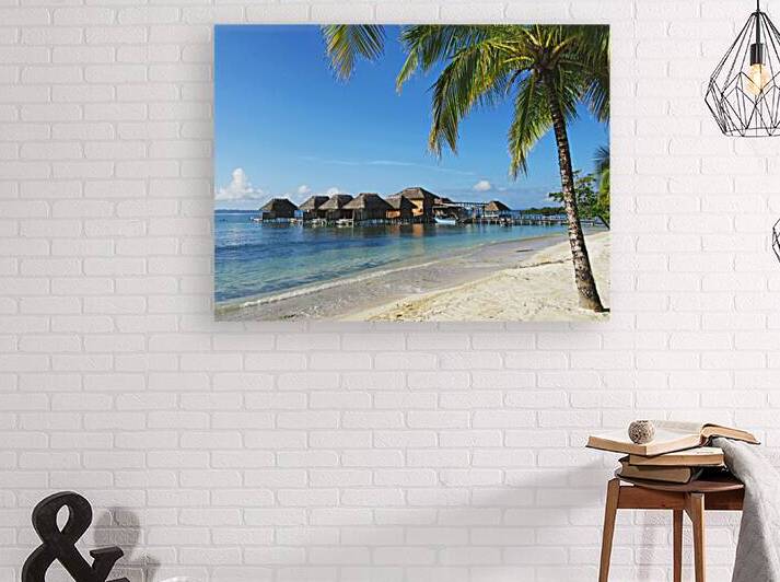 Panama Tiki Hut-Water Bungalows II by JANIce