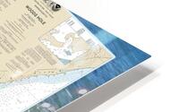 Woods Hole Map HD Metal print