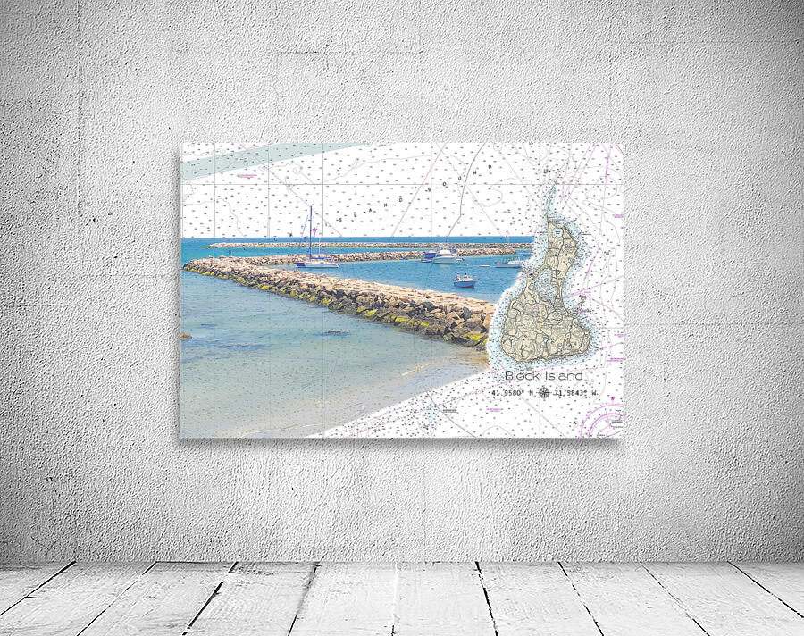 Block Island Jetty Wall Preview