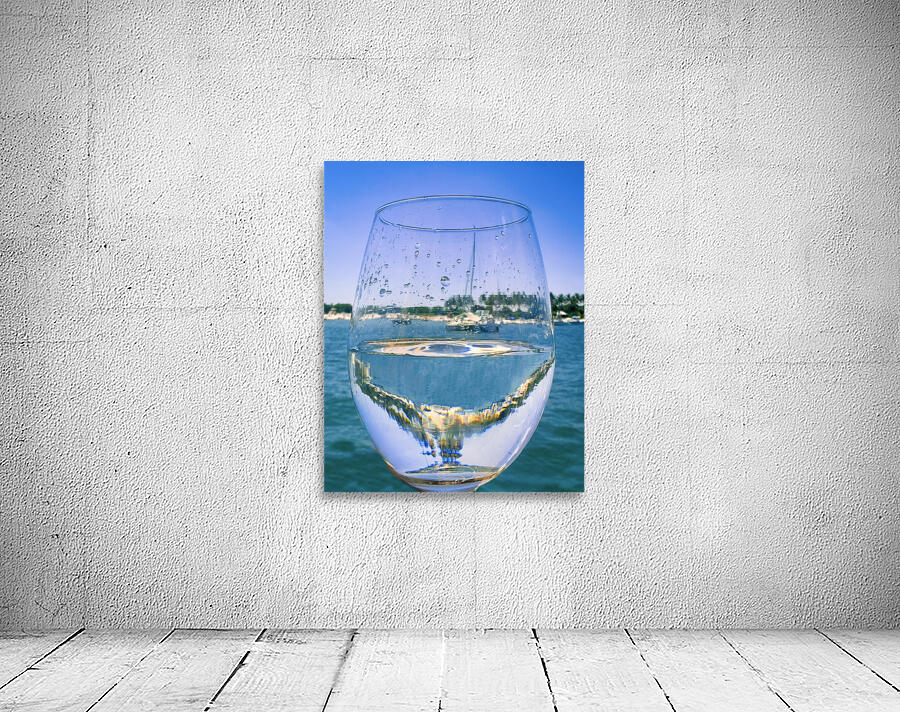 Wine Glass Reflection Wall Preview