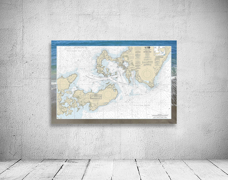 Woods Hole Map Wall Preview
