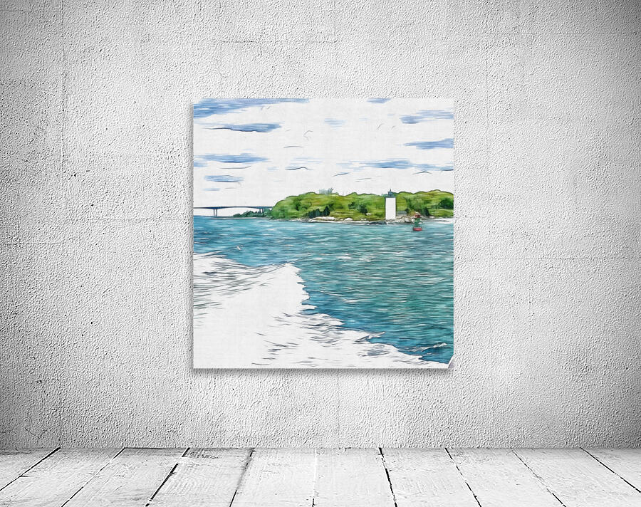 Dutch Island Lighthouse Wall Preview