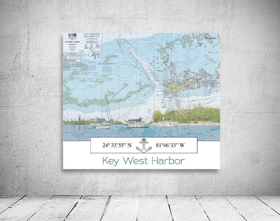 Key West Harbor Wall Preview