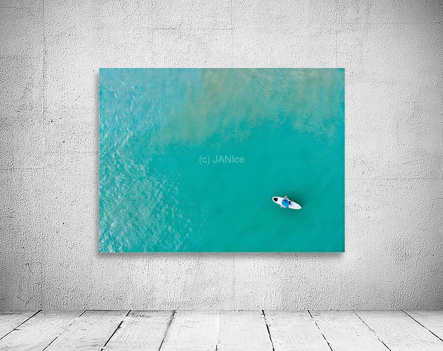 Solo Surfer Wall Preview