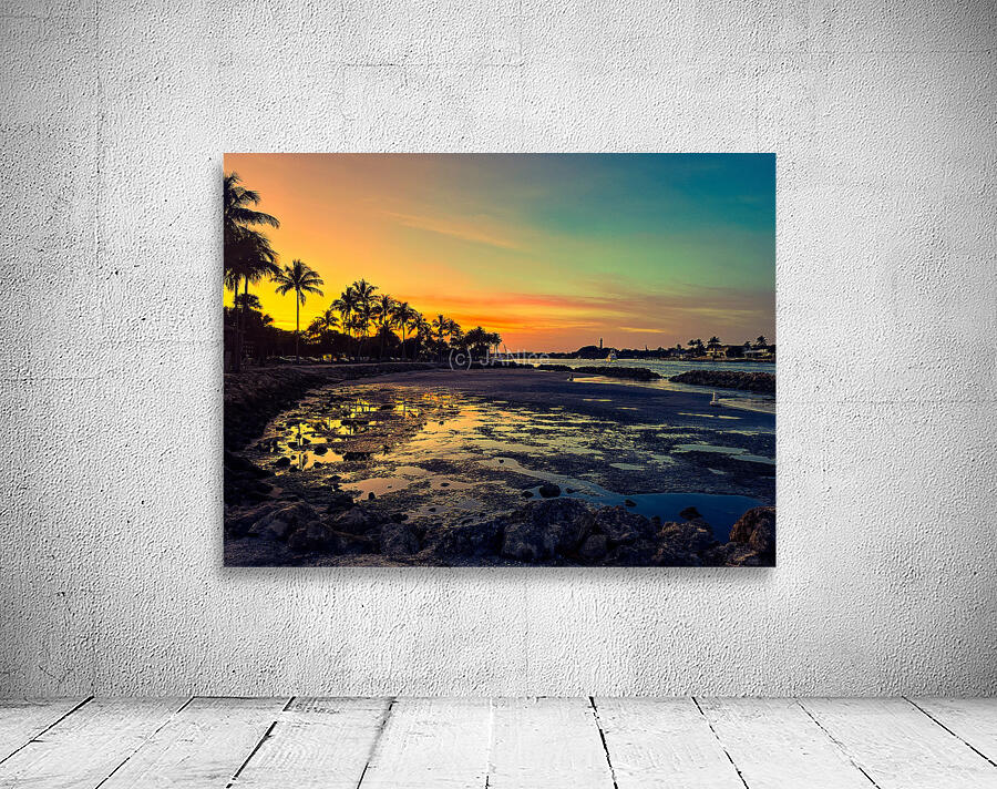 Inlet Sunset Wall Preview