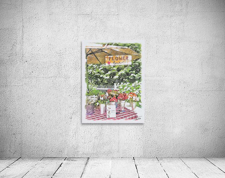 Flower Bar 3 Wall Preview