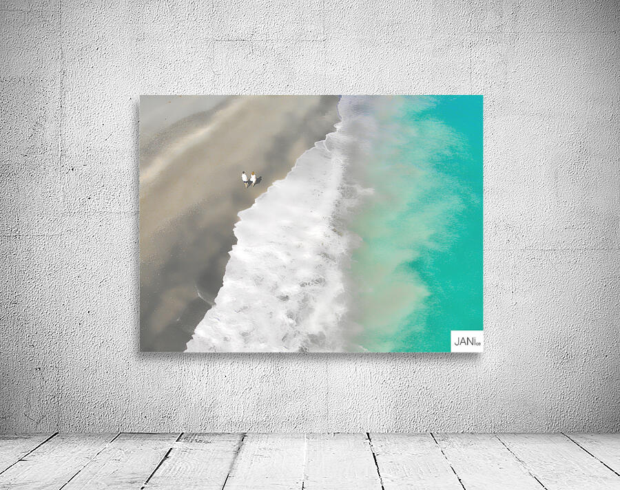 Beach Walk Wall Preview